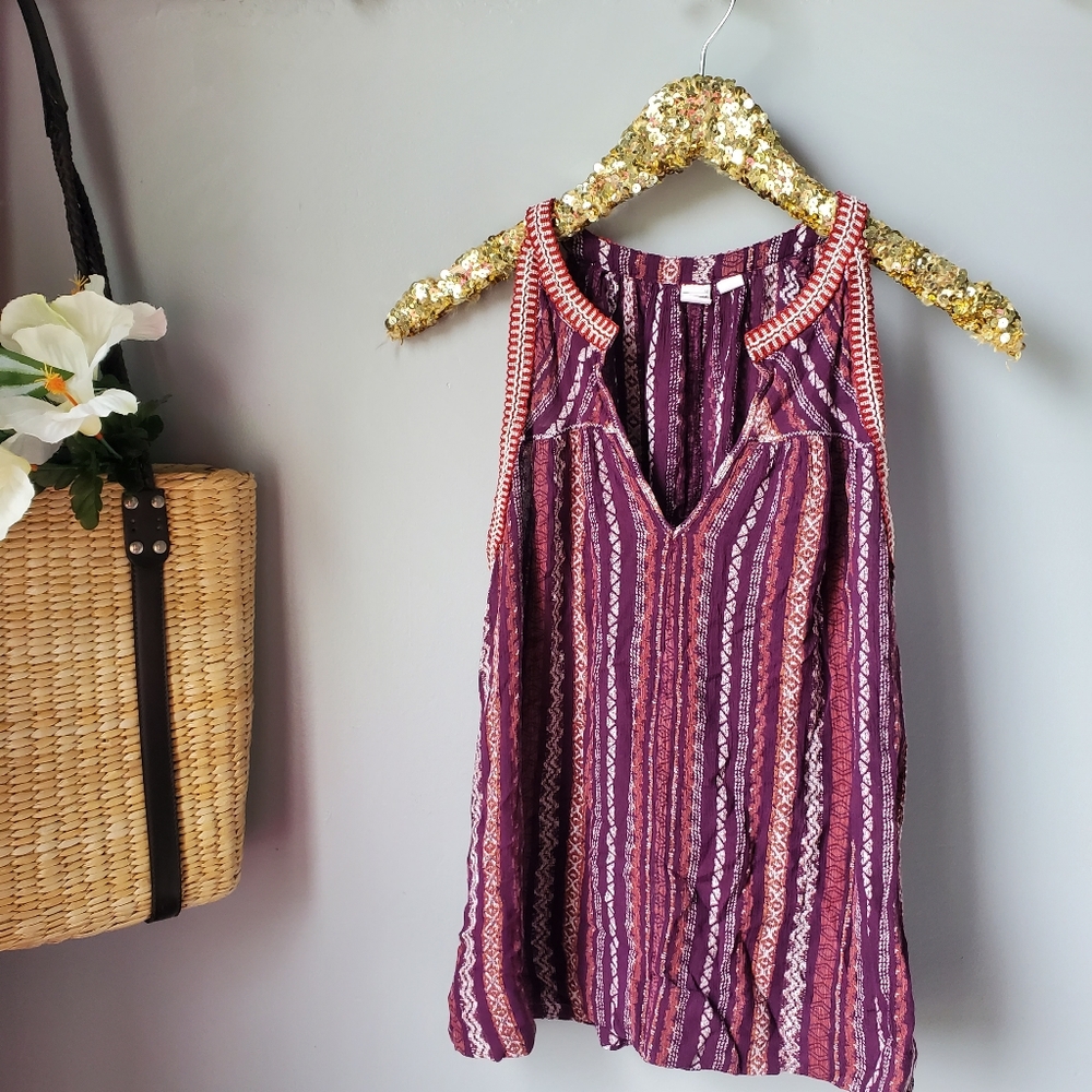 Melrose and Market Boho Tank Top Medium
